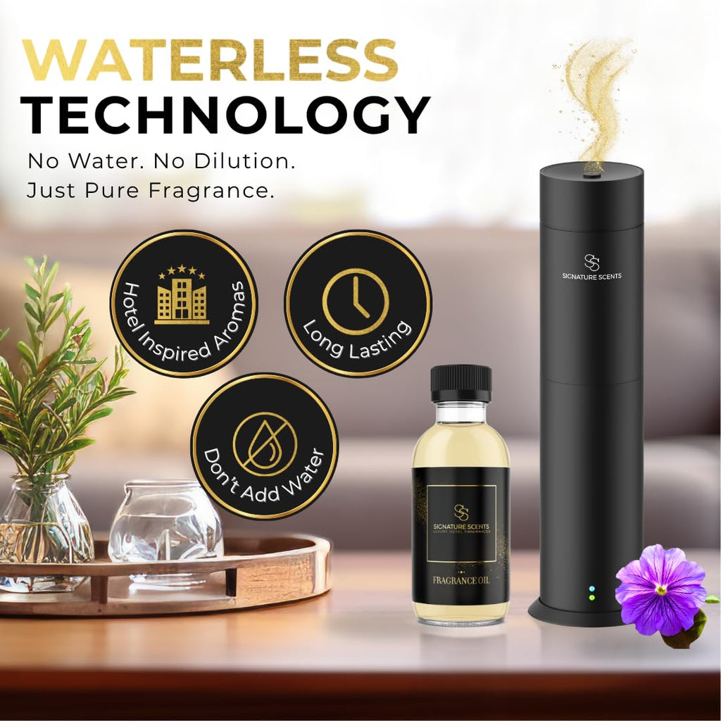 Signature Scents - Luxury Hotel Fragrances - Hotel Fragrance Oil - Diffuser Oil Blends for Aromatherapy (Sanctuary Suite) 4.05 Fl Oz (120ml)