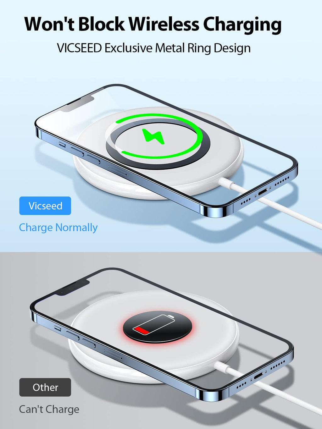 VICSEED for MagSafe Car Mount [Upgraded Strongest Magnet Power] Magnetic Phone Holder for Car Vent 360 Adjustable Magnetic Car Phone Holder Mount for iPhone 17 Pro Max 16 15 14 13 12 Plus Mini