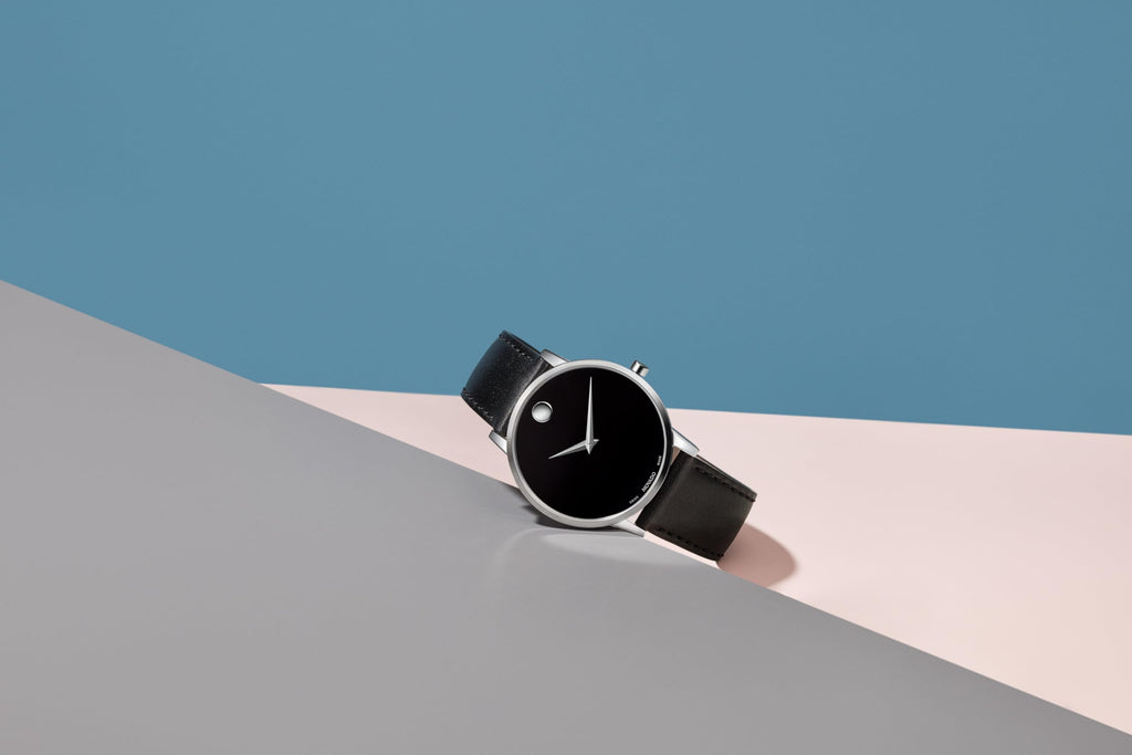 Movado Museum Classic Men's Luxury Quartz Watch - Swiss Movement, Calfskin Strap, Water-Resistant to 3ATM - Classic Timepiece - Gift for Him - 40mm
