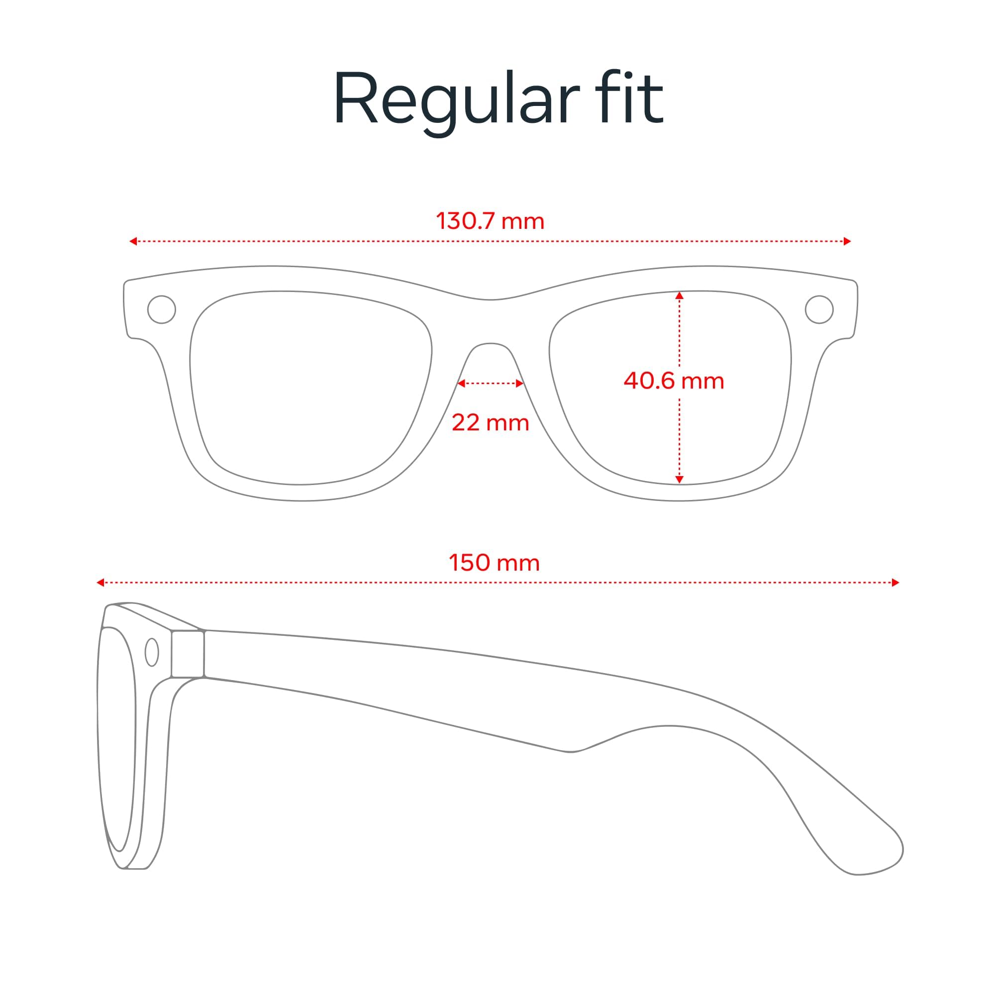 Ray-Ban Meta (Gen 2), Wayfarer, Matte Black | Smart AI Glasses for Men, Women — 2X Battery Life — 3K HD Resolution — 12 MP Ultra-Wide Camera, Audio, Video — Polarized Gradient Graphite Lenses