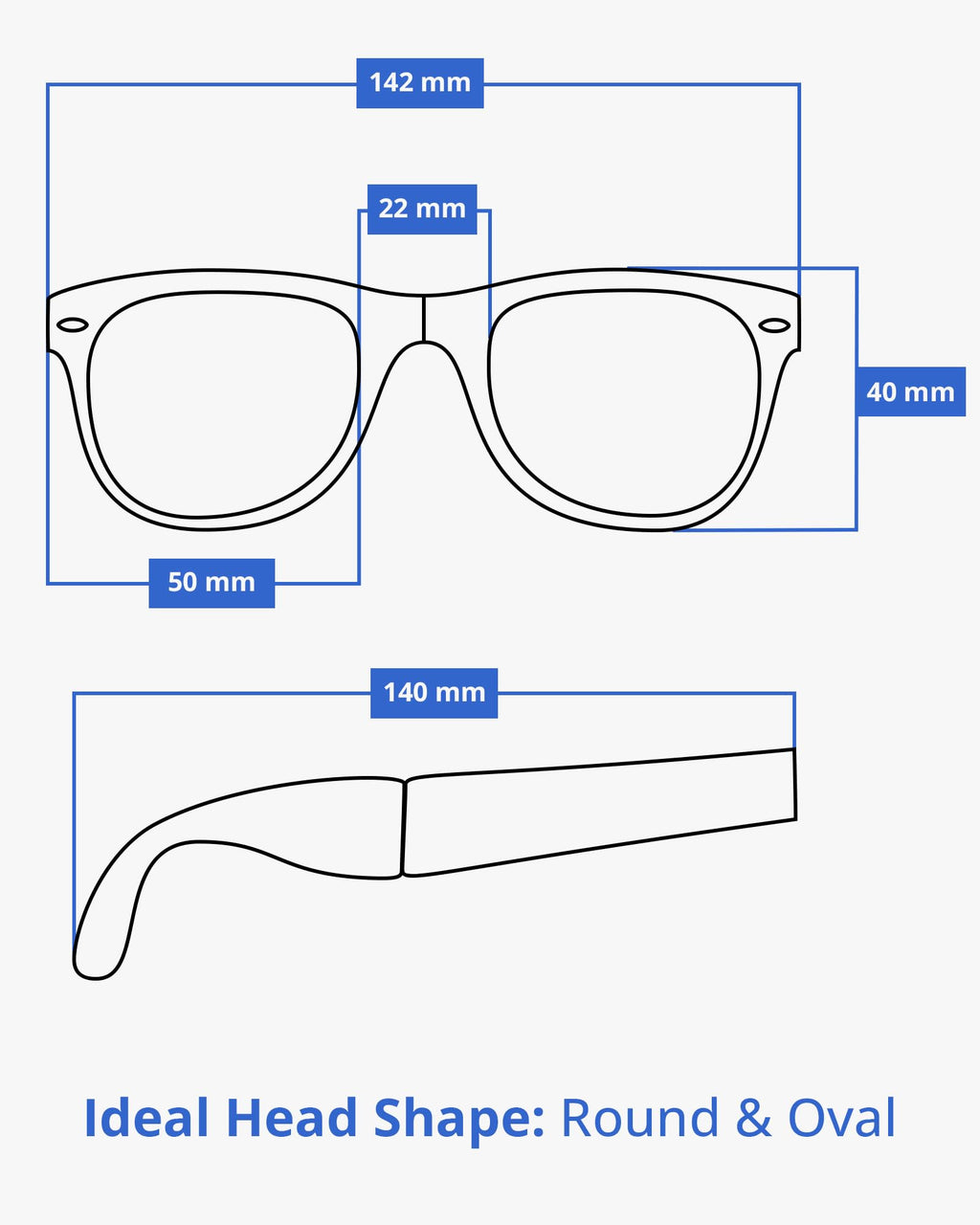 Foldies Classic Folding Sunglasses Polarized, UV400, UVA, UVB Protection for Men Women, Folding Sunglasses Leather Case