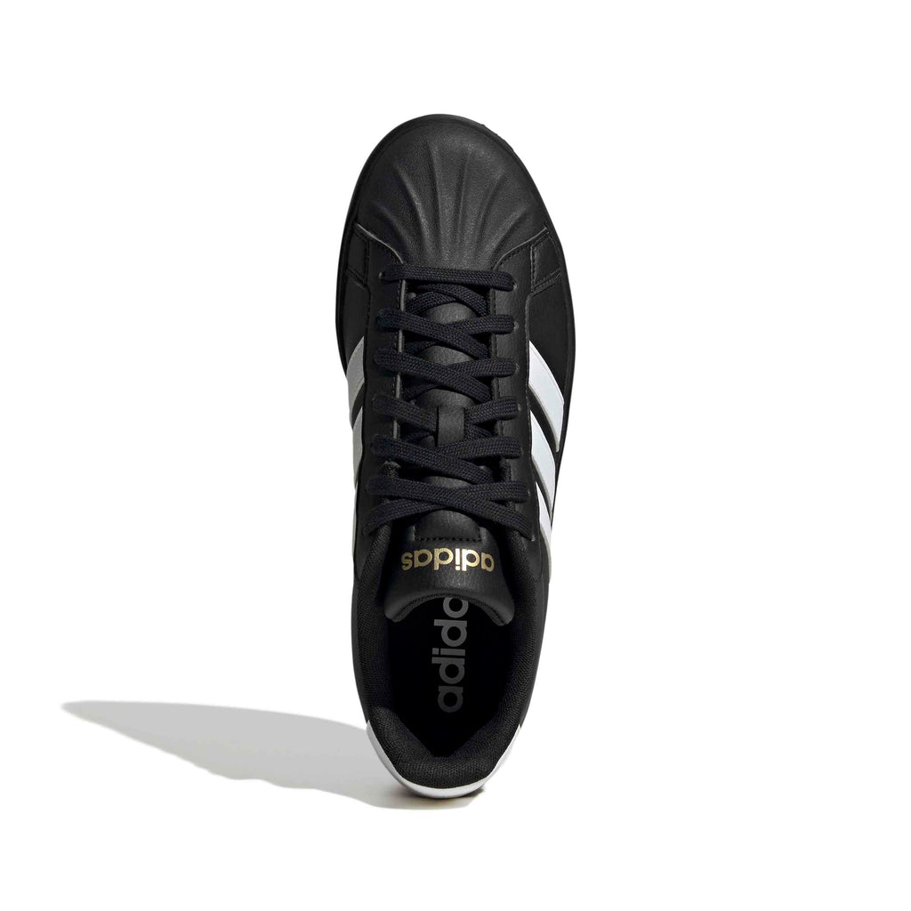 Adidas Men's Streetalk, Black/White/Matte Gold, 10