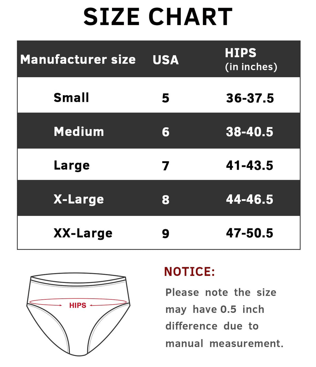 Wealurre Womens Underwear Cotton Bikini Breathable Sport Low Rise Panty for Women Multipack(6001M,Dark)