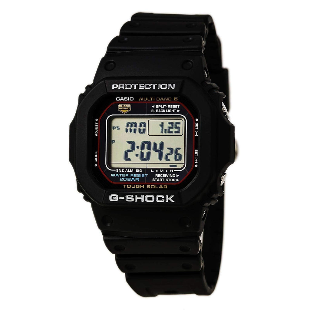 Casio G-Shock GW-M5610U-1 Men's Solar Black Resin Sport Watch