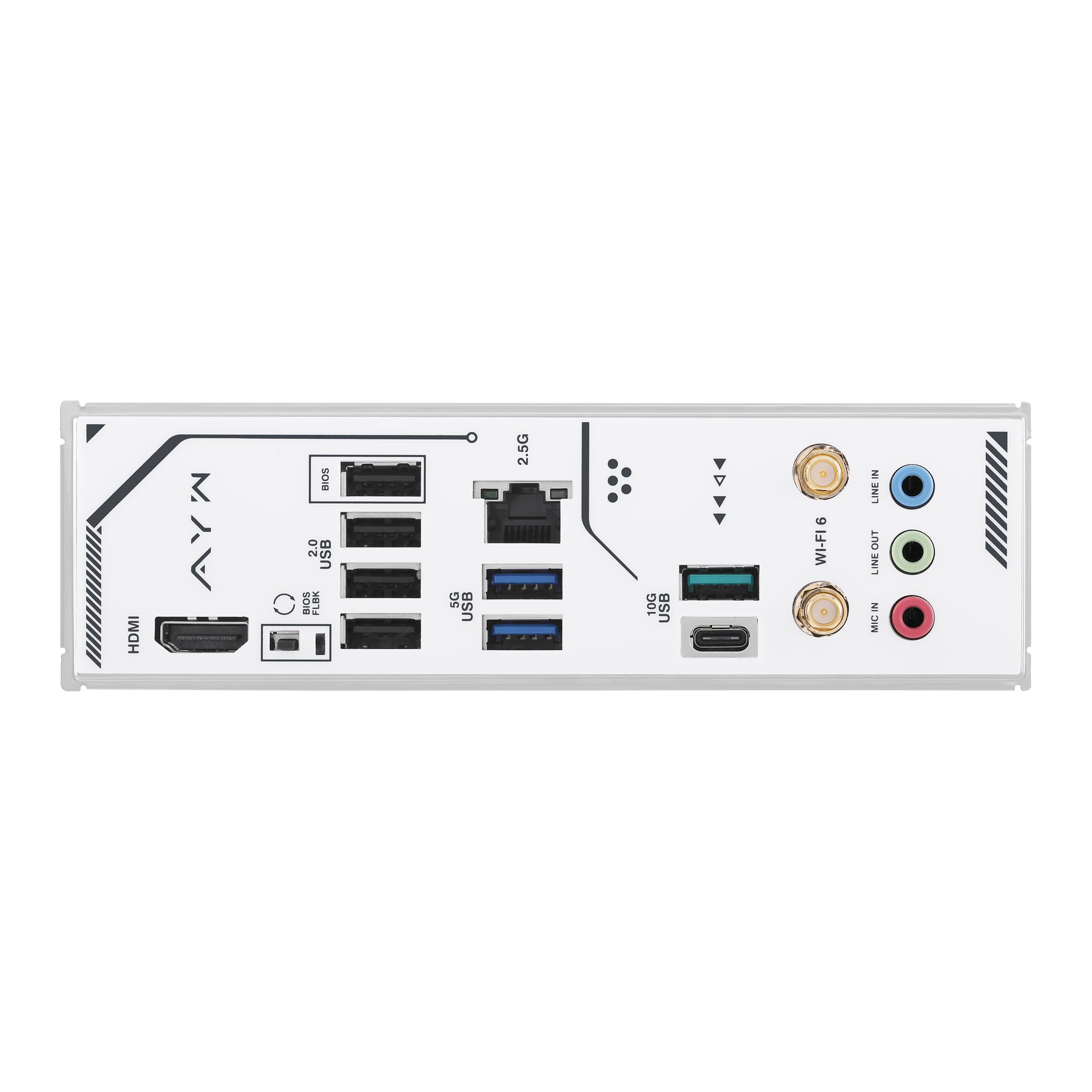 ASUS Z790-AYW WiFi W II Intel Z790 (LGA 1700) ATX Motherboard with PCIe® 5.0, 3X M.2, 12+1 DrMOS, DDR5, WiFi 6, 2.5Gb LAN, HDMI, USB 10Gbps Type-C®, USB 10Gbps Type-C®, Thunderbolt™, USB4®, Aura Sync