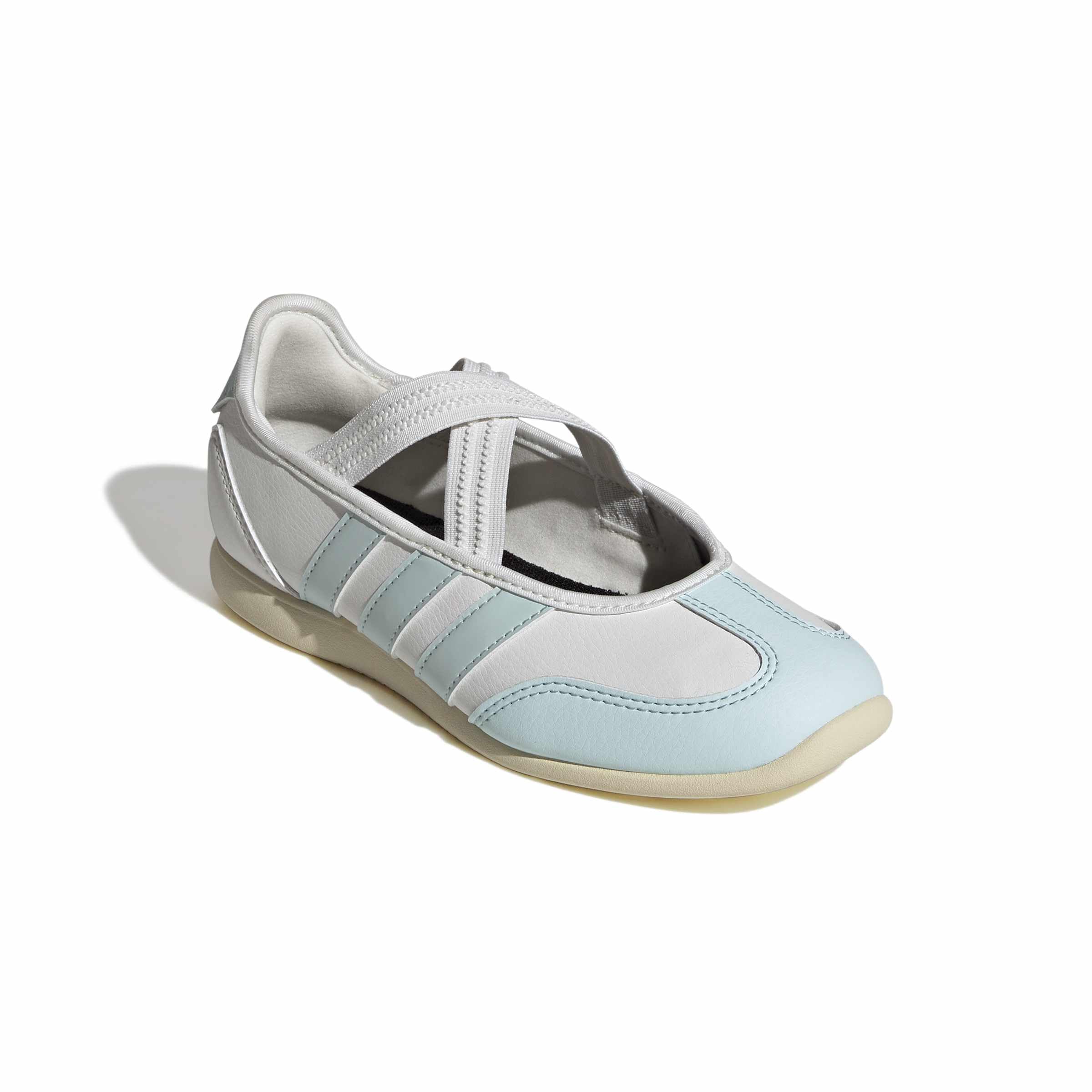 adidas Unisex-Kids Barreda Mary Jane J, White/Halo Mint/Warm Vanilla, 4