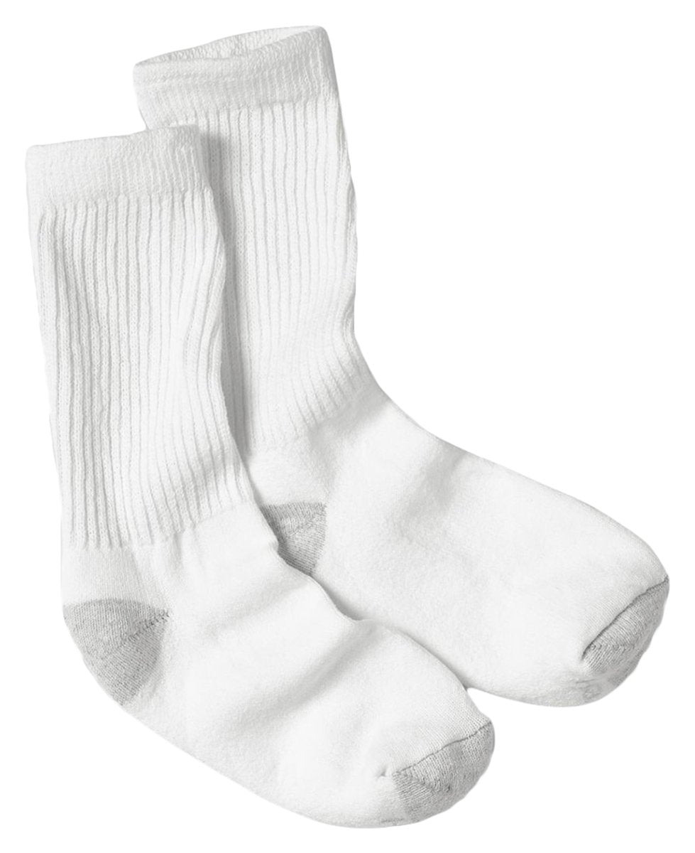 Hanes Womens Value Pack, Crew Soft Moisture-wicking Socks, Available 10 And 14-packs Fashion-liner-socks, White - 10 Pack, 5-9 US