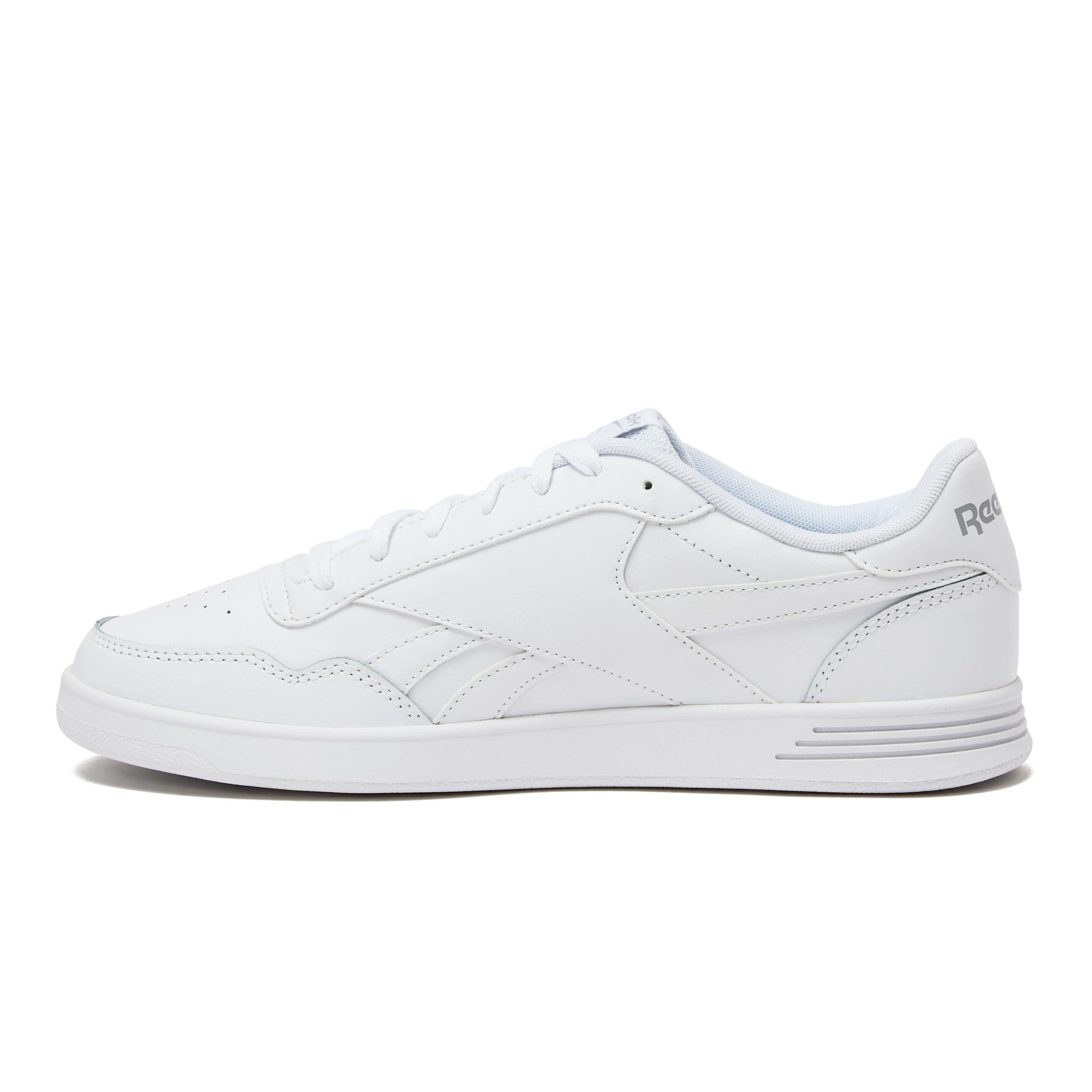 Reebok Court Advance Sneakers for Men - Casual Tennis Mens Shoes Size 6 to 15, White or Black, FFP- Footwear White/Cold Grey 2/Footwear White, 3.5