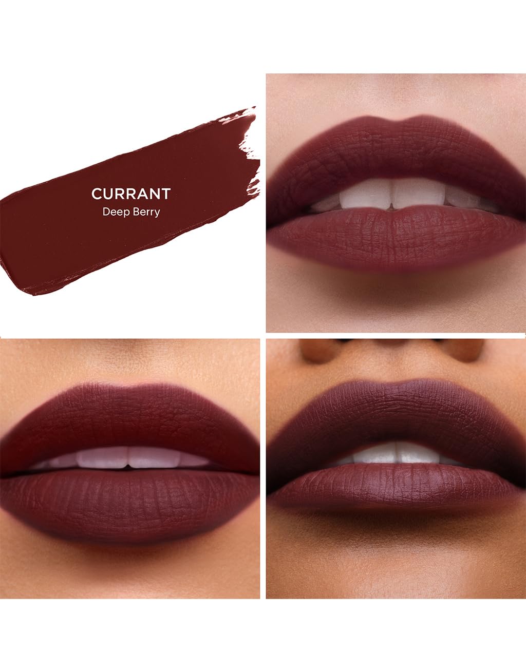 Hourglass Unlocked Soft Matte Lipstick-Currant 362