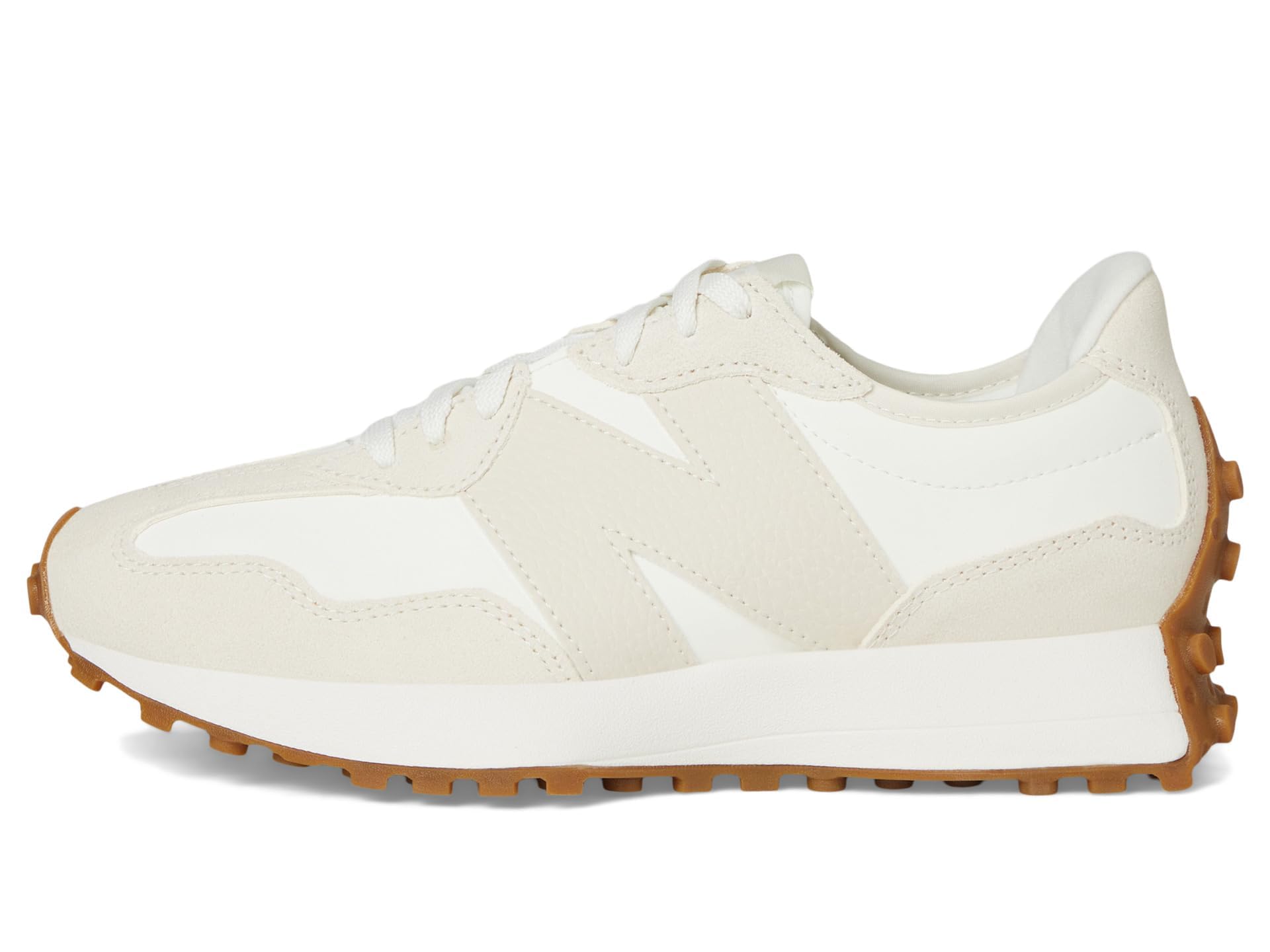 New Balance Women's 327 Sneaker, Linen, 8