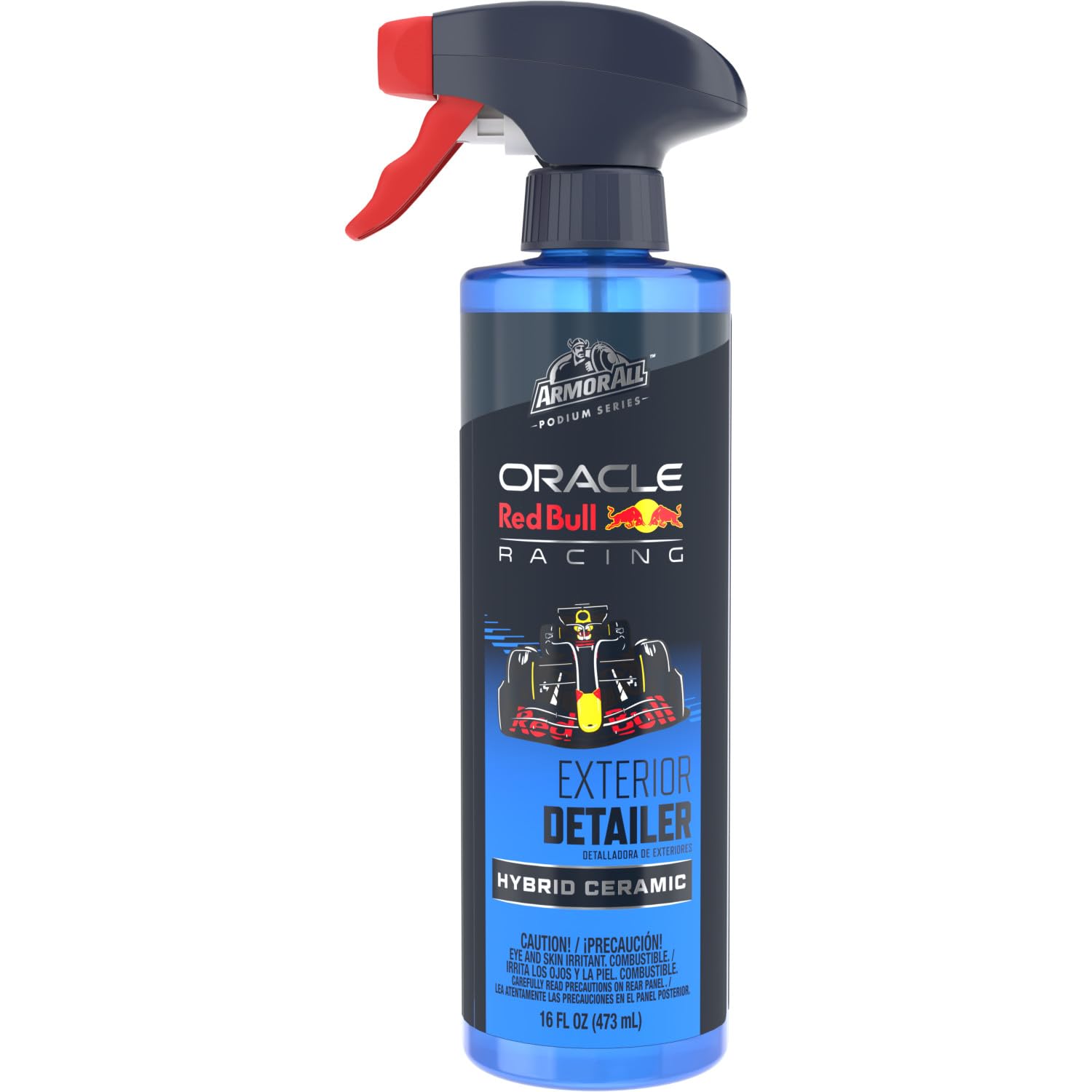 Armor All Podium Series Hybrid Ceramic Exterior Detailer Spray, 16 fl oz, Hydrophobic Car Detailing Spray Developed in Collaboration With Oracle Red Bull Racing