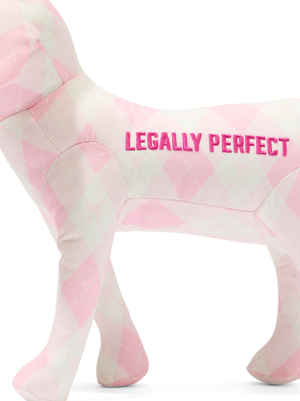 Victoria's Secret Pink | Elle Legally Perfect Maxi Dog, Pink Plaid, O/S