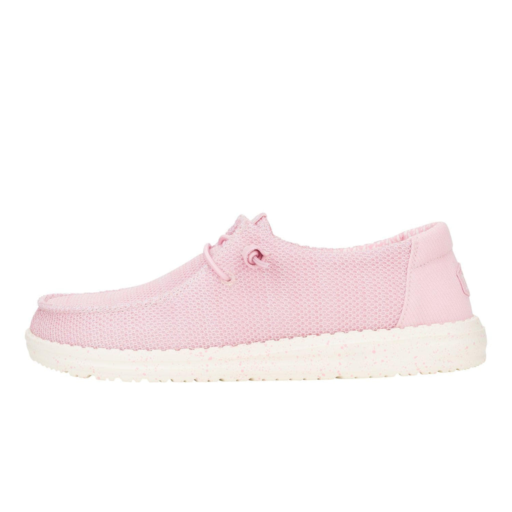 HEYDUDE Wendy Stretch Sox Rosette Size 12, Women’s Shoes, Slip-on Loafers, Comfortable & Light-Weight