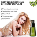 Hair Oil Serum for Frizzy Hair,Smooth & Shine Anti-frizz Hair Serum,Morocco Oil Silk Bright Hair Frizz-free Serum,Smoothing Natural Hair Care Essential Oil Reduce Dry,Curly,Wavy,Damaged Hair (2Pcs)