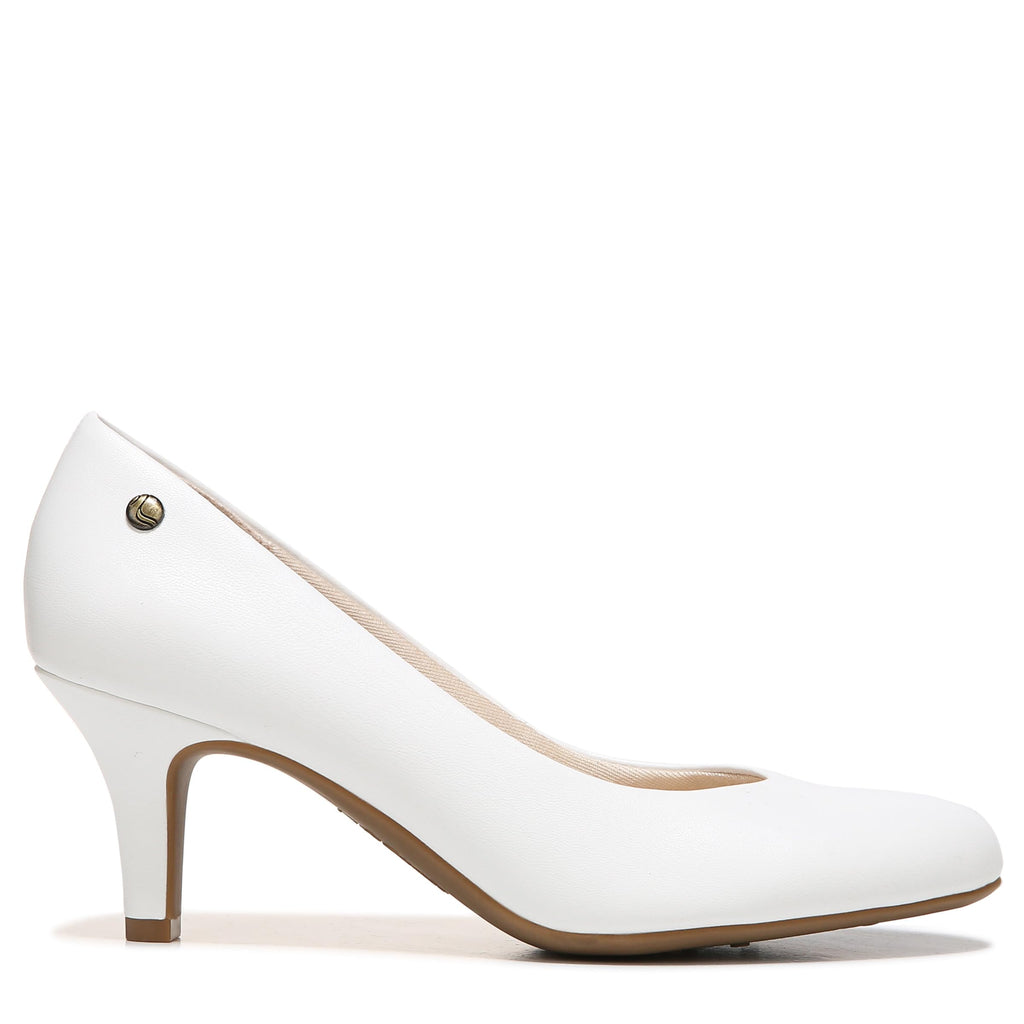 LifeStride Womens Parigi Pumps White 11 M