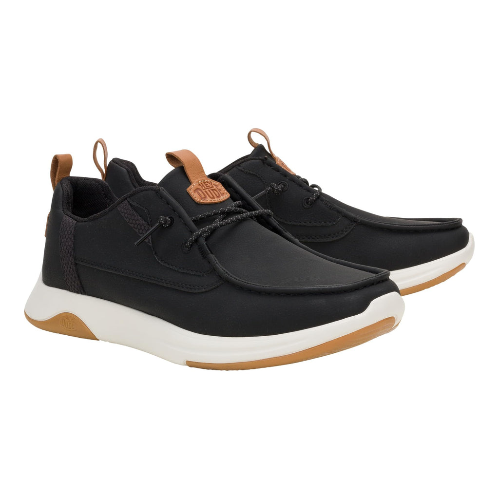 HEYDUDE Wally Drift Classic - Black/White