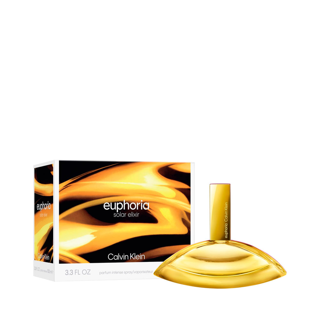 Calvin Klein Euphoria Solar Elixir Parfum Intense worn by Rosalia– Ambery Perfume for Women – With Mango, Golden Orchid, Vanilla & Cedarwood – Long-Lasting Fragrance
