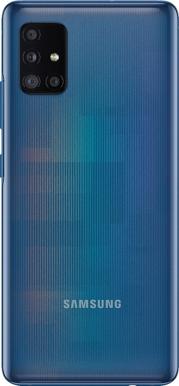 SAMSUNG Galaxy A51 | 128GB | Android Smartphone | Prism Blue - Unlocked - (Renewed)
