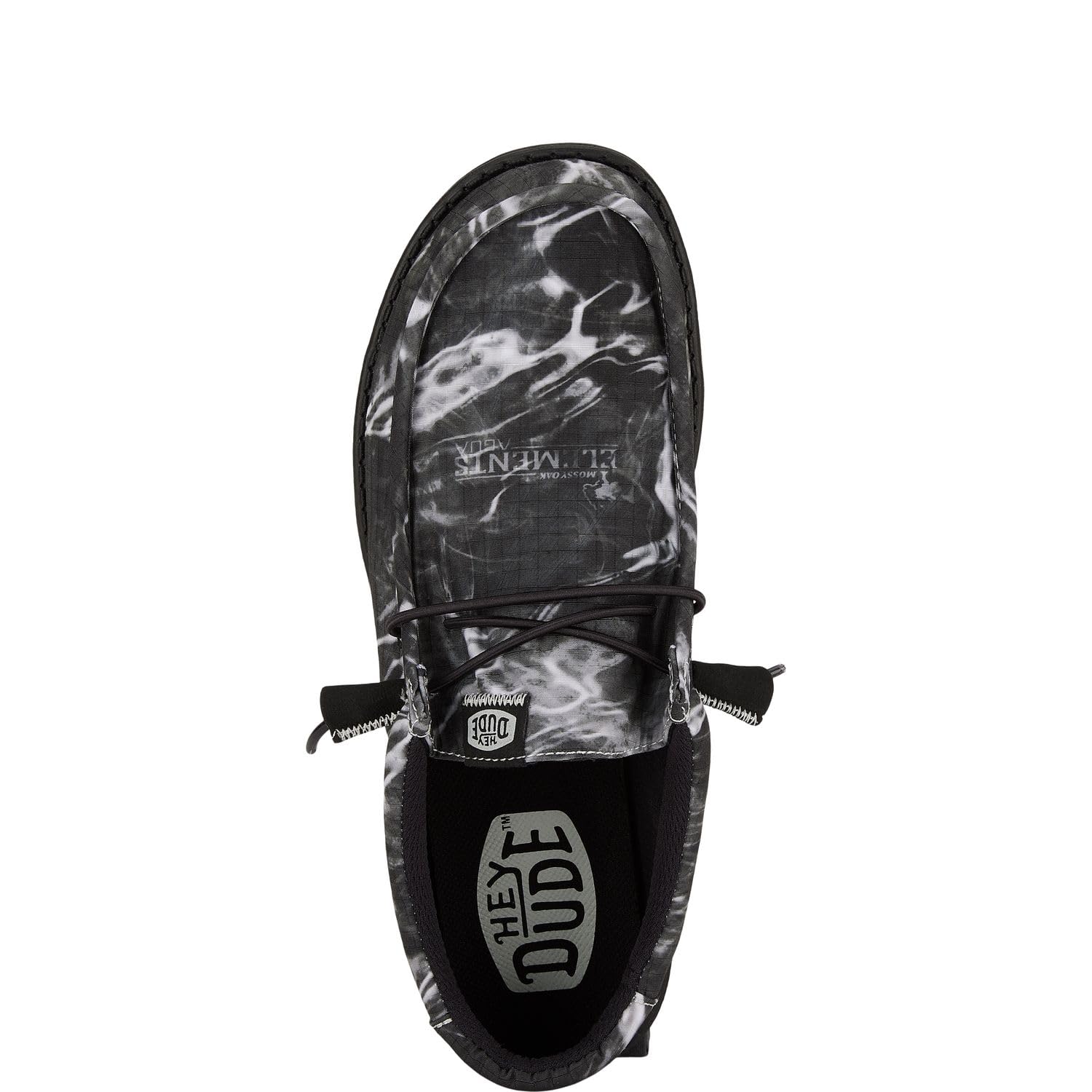 HEYDUDE Men's Wally Mossy Oak Elements | Men's Shoes | Men Slip-on Loafers | Comfortable & Light-Weight