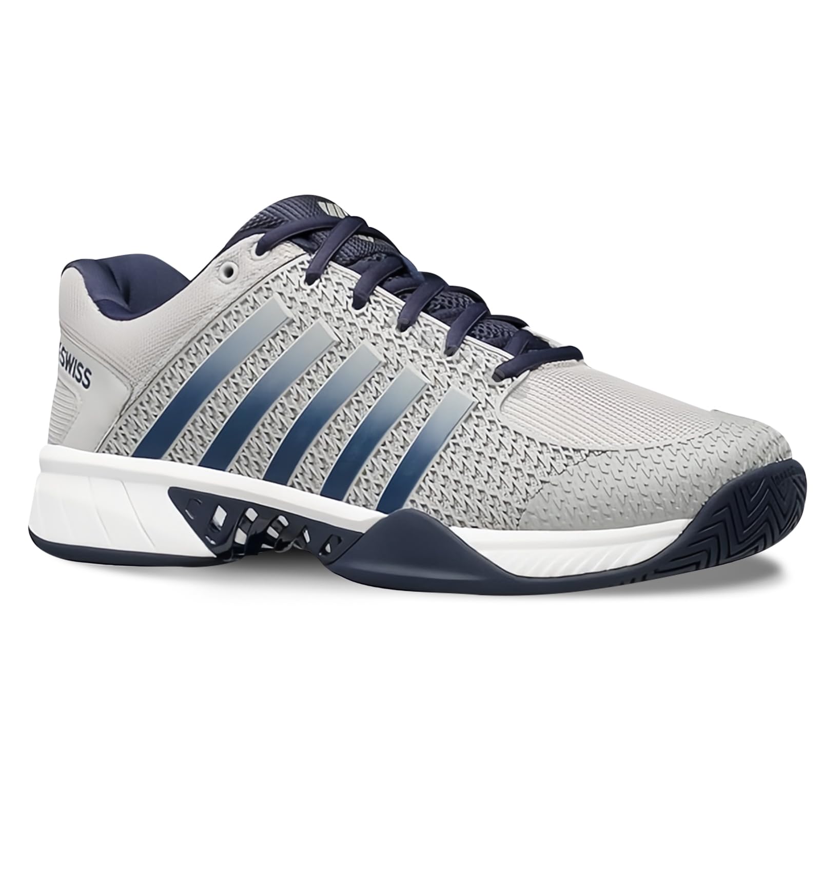 K-Swiss Men's Express Light Pickleball Shoe, Highrise/Navy, 11 M