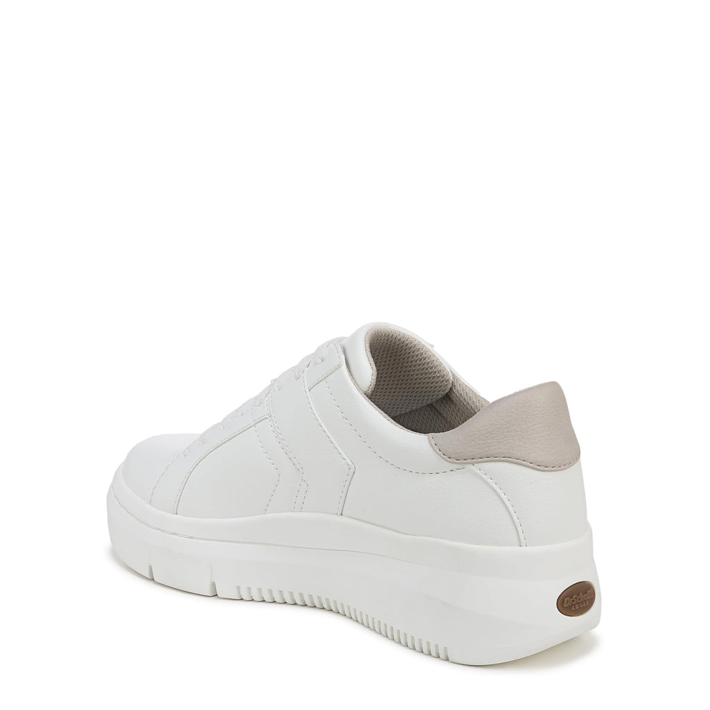 Dr. Scholl's Shoes Women's Sadie Sneaker White 6.5 M