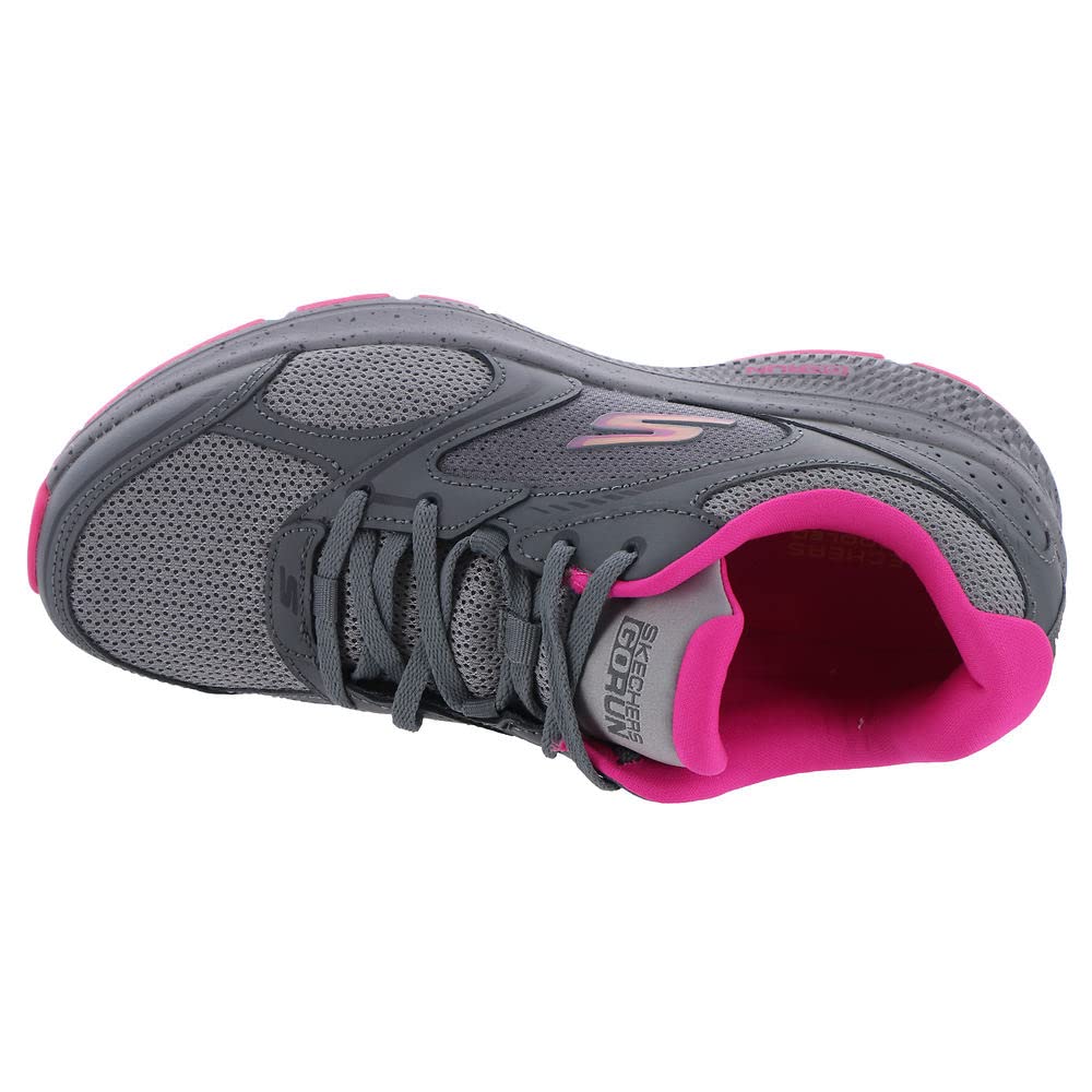 GO Run CONSISTENT - Vivid Horizon, Gray/Pink, 9.5 Wide
