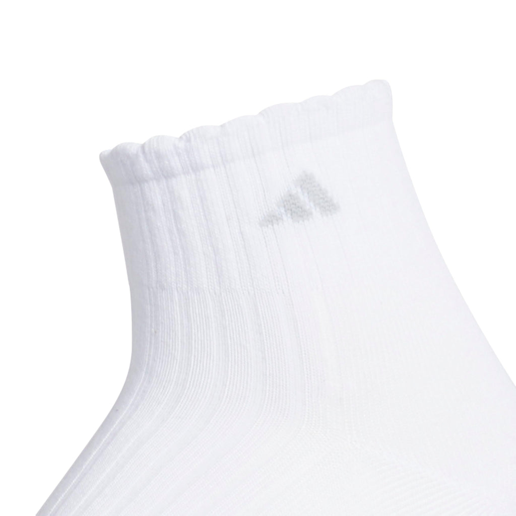 Women's Sport Fashion 3-Pack Quarter ruffle ankle sock for women low cut