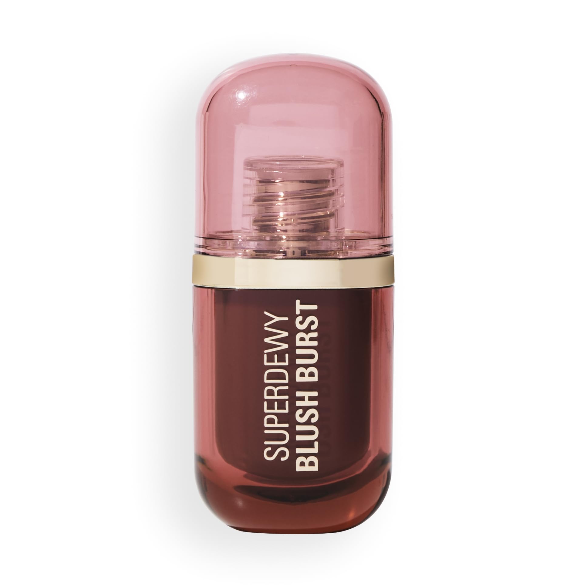 Revolution, Superdewy Liquid Blush Burst, Buildable Color for Cheek, Serum Formula with Peptides & Hyaluronic Acid, Vegan & Cruelty-Free, Caramel Cooler Bronze, 0.14 oz