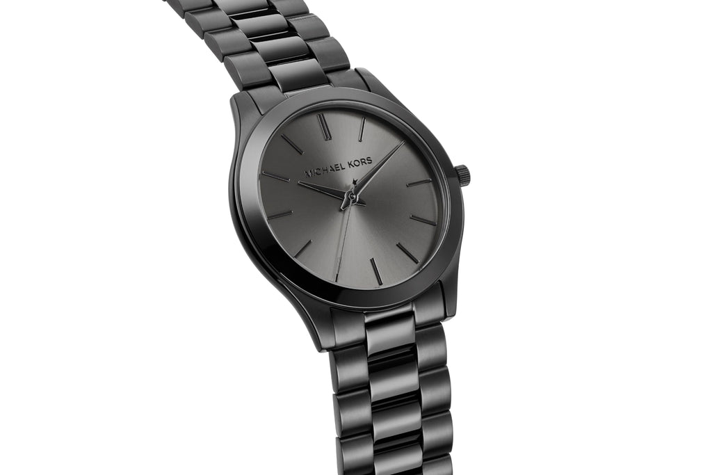 Michael Kors MK8507 - Slim Runway Black One Size