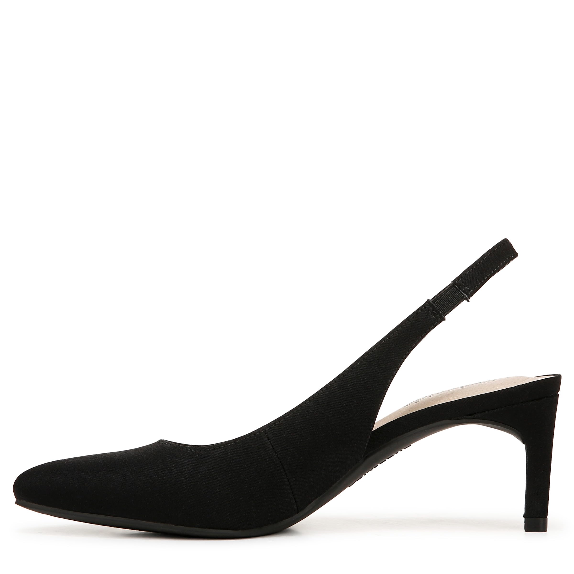 LifeStride Womens Annalise Pump Black Micron 8 W
