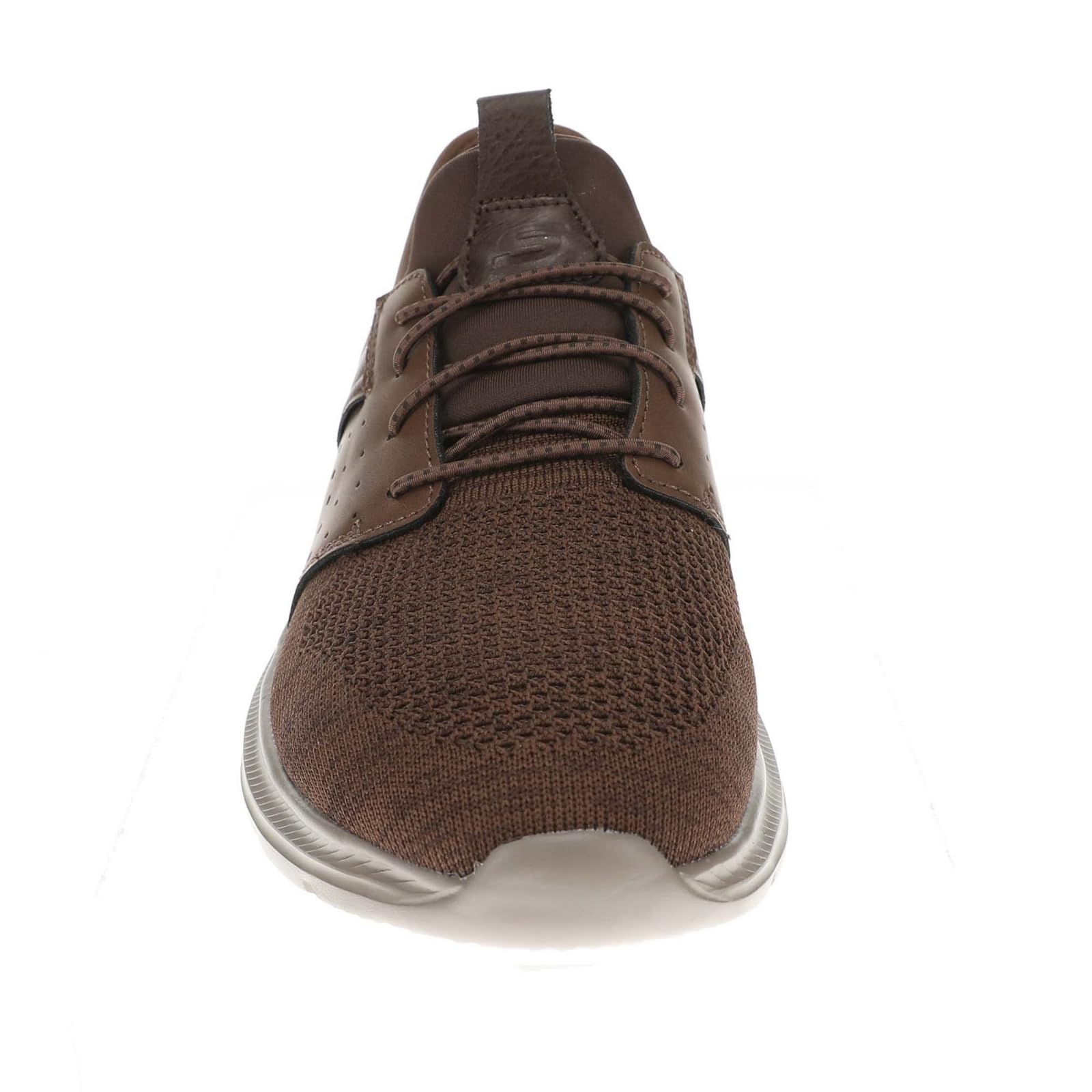 Skechers Men's Garner - Newick Hands Free Slip-in Men's Casual, Brown, 10.5, Medium, US