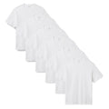 Amazon Essentials Men's Regular-Fit Short-Sleeve V-Neck T-Shirts, Pack of 6, White, XX-Large