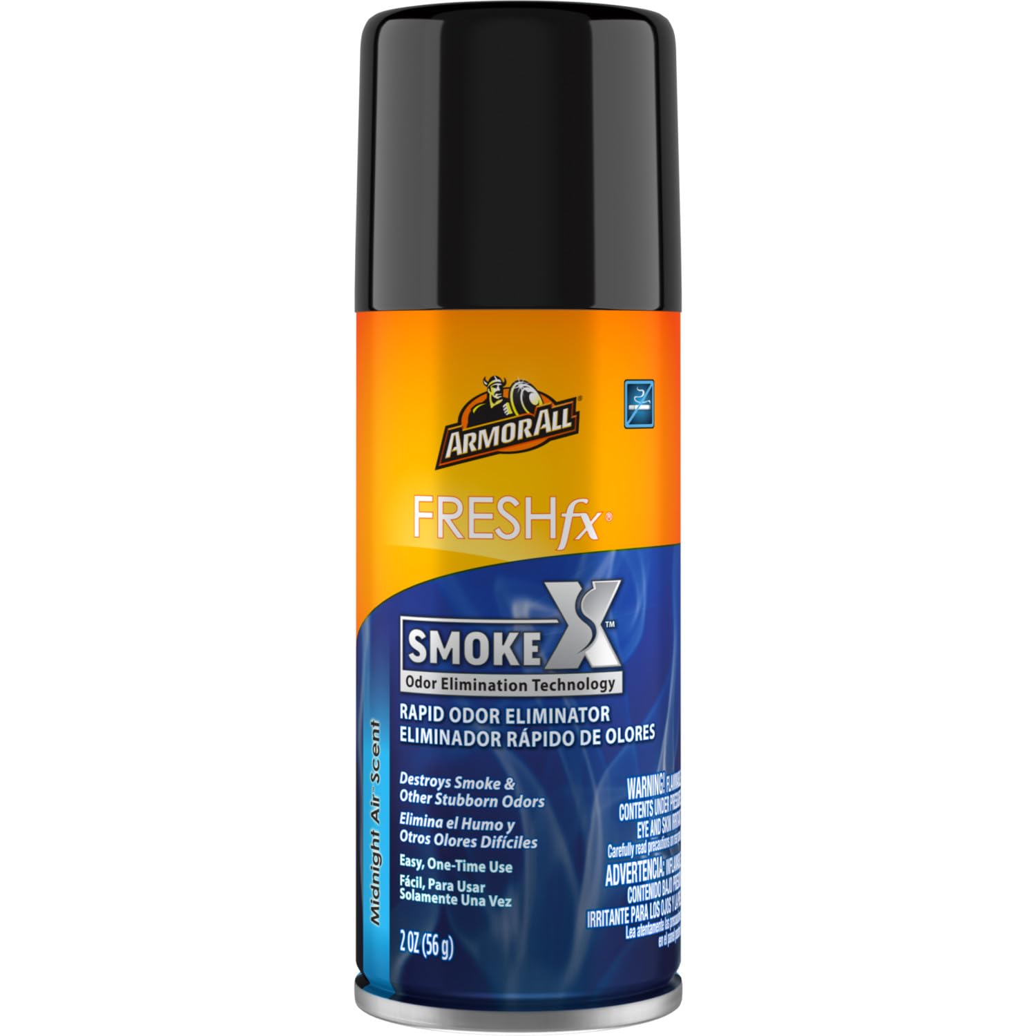 Armor All Fogger Rapid Odor Eliminator 2 Oz. Car Bomb Spray, (SmokeX Midnight Air),