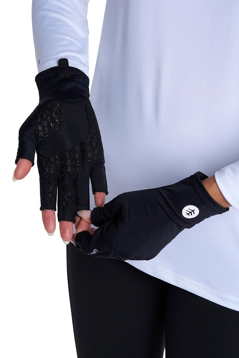 Coolibar Multi-Sport Gloves - UPF 50+ Sun Protection - MaxShield in Black