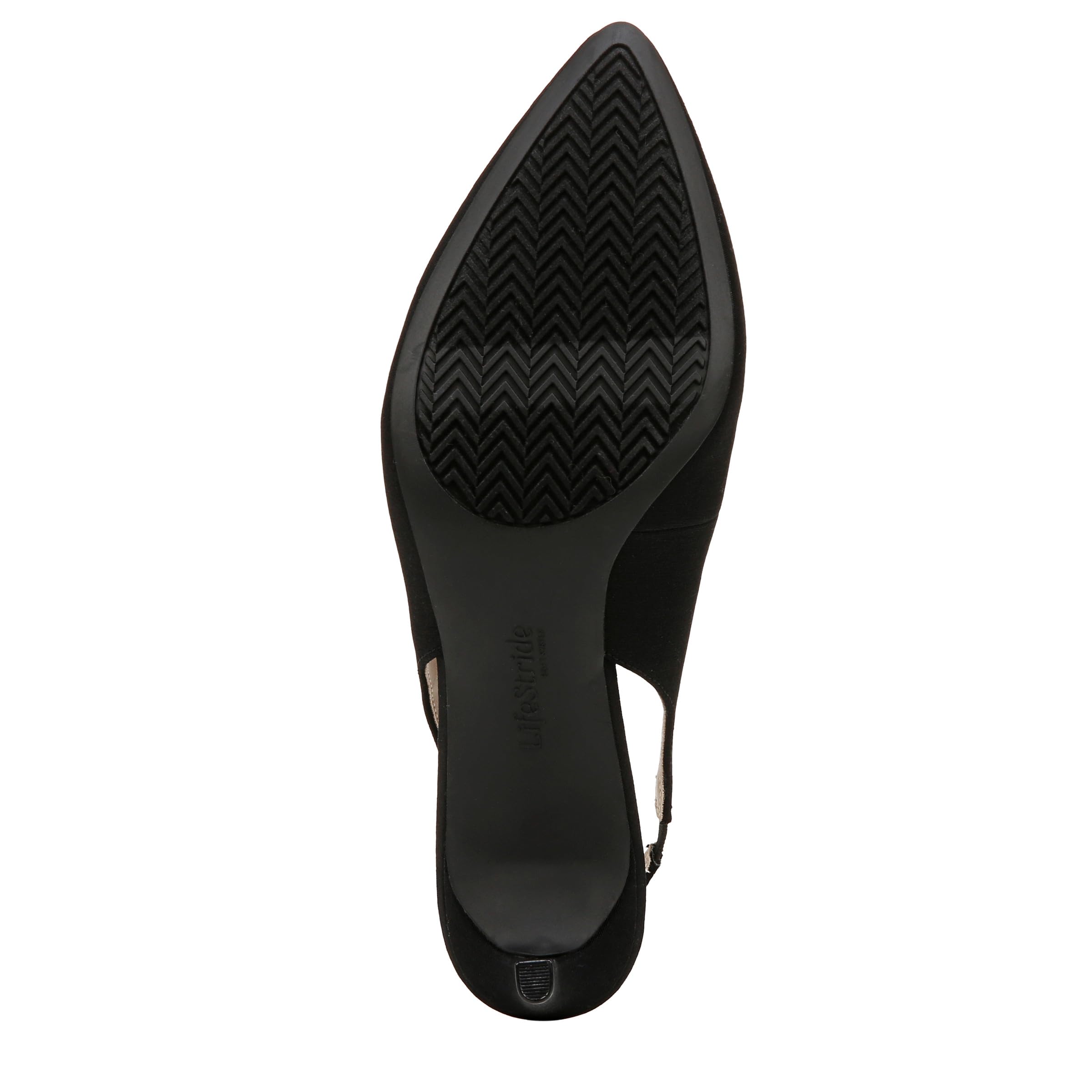 LifeStride Womens Annalise Pump Black Micron 8 W