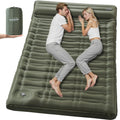 Elegear CumbreX™ Double Sleeping Pad for Camping, 5.5" Ultra-Thick Inflatable Camping Sleeping Pad 2 Person with Built-in Foot Pump, Portable Camping Sleeping Mat for Backpacking Hiking Tent, Full