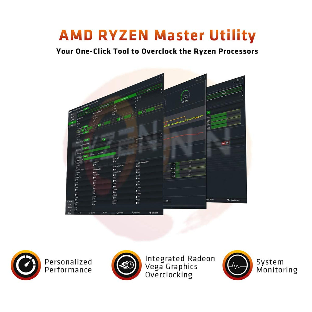 AMD Ryzen 3 3100 4-Core, 8-Thread Unlocked Desktop Processor with Wraith Stealth Cooler