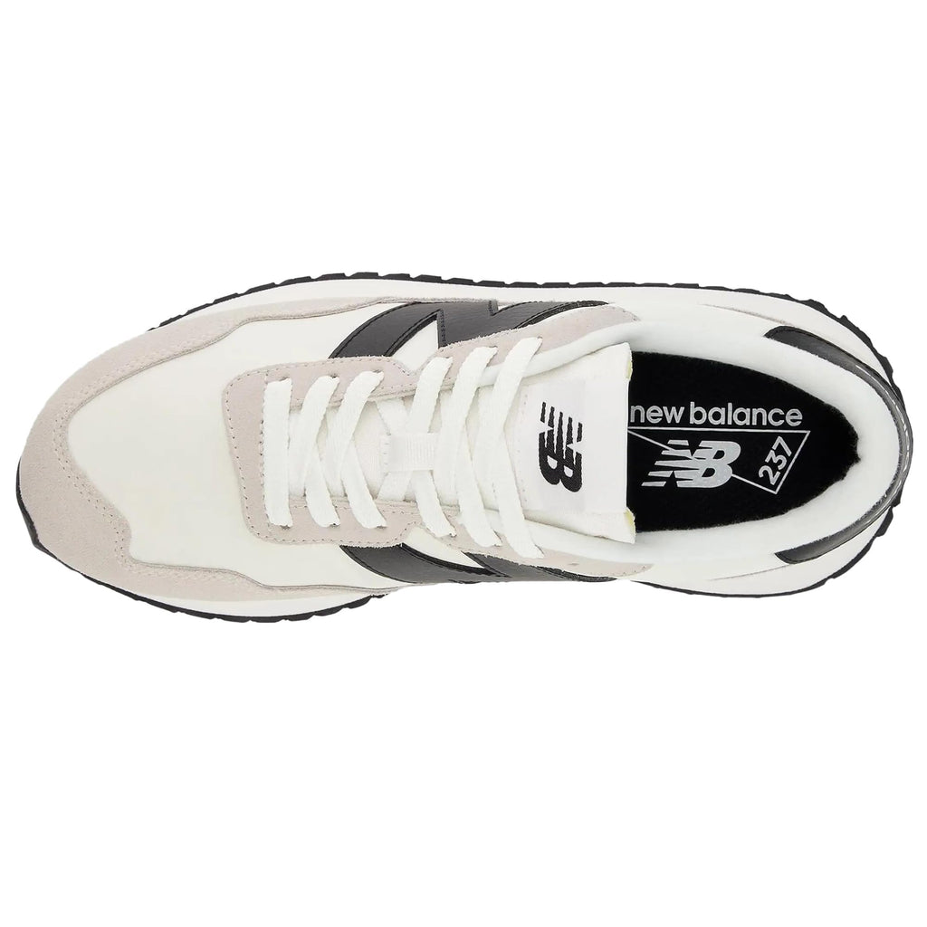New Balance Women's 237 Sneaker, Sea Salt/Silver Birch/Black, 8 M