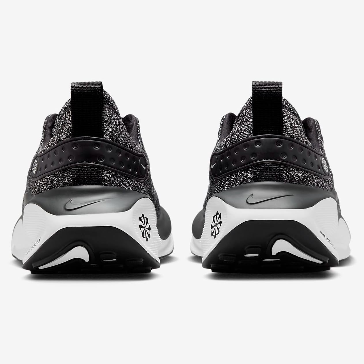 Nike InfinityRN 4 Women's Road Running Shoes (DR2670-003, Black/White/Black) Size 8