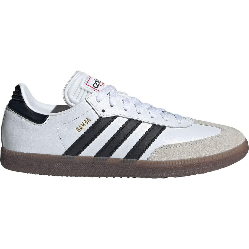 Adidas Unisex-Adult Samba Indoor, White/Black/Vivid Red, 6.5