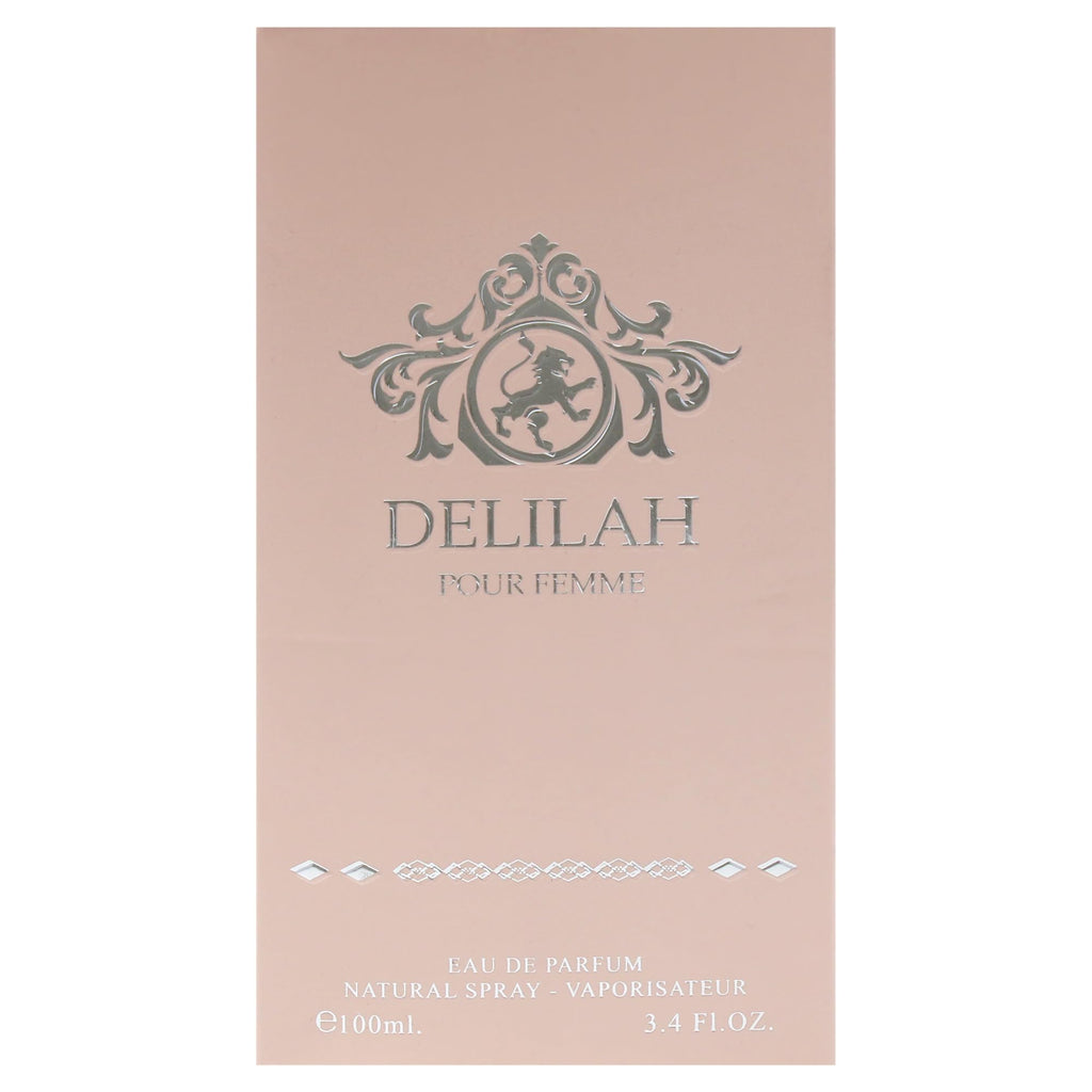 Lattafa Maison Alhambra Delilah Pour Femme Eau de Parfum Spray for Women, 3.4 Ounce / 100 Ml