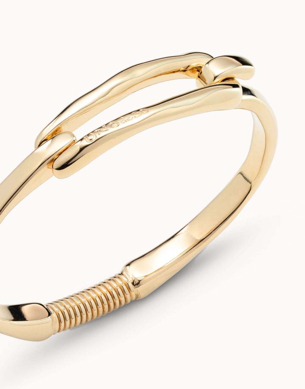 Uno de 50 AMARRADO Rigid Bracelet, (18K Gold-Plated)