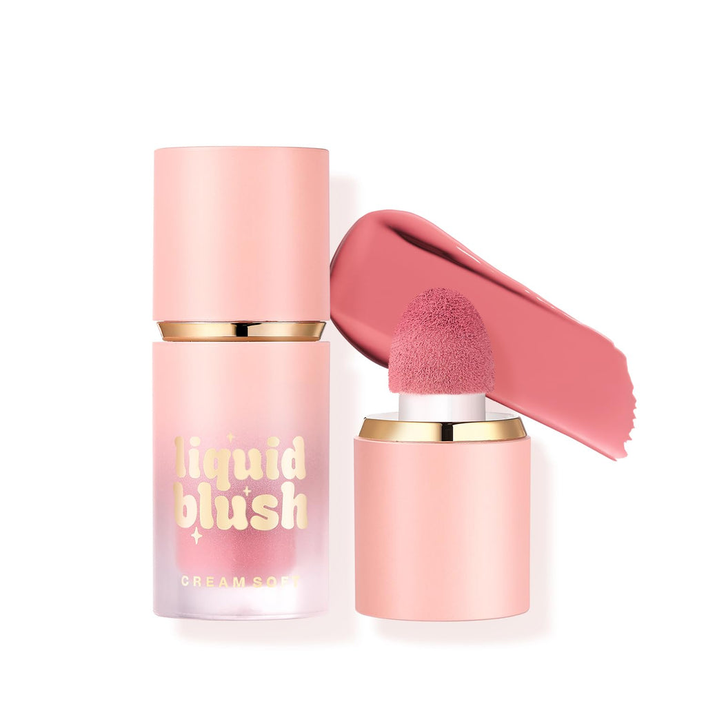 URQT Highly Pigmented Liquid Contour - Built-in Sponge Tip Sculpted Complexion Wand With Long Lasting Natural Buildable Highlighters and Bronzer (Contour+Blush+Highlighter)