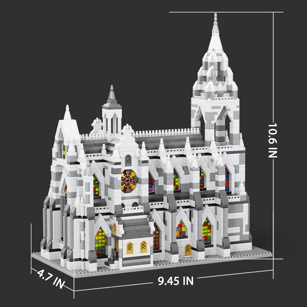 GOTIMON Micro Mini Cologne Cathedral Building Block Toy Set, Famous Architecture Building Blocks, 3598 PCS, Gifts for Kids and Adults