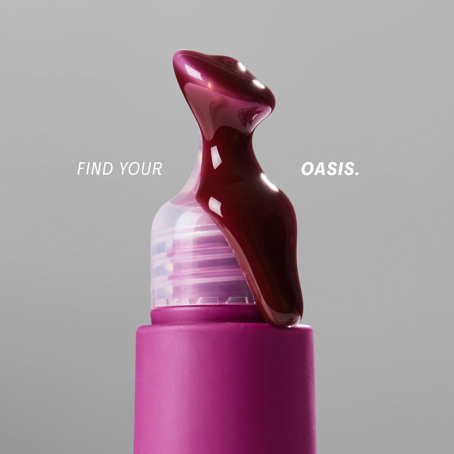 The Outset Lip Oasis Hydrating Lip Balm, Glossy Moisturizing Lip Treatment for Dry, Sensitive Lips, Clean, Vegan & Gluten-Free, Sheer Tint Mirage, 0.3 oz