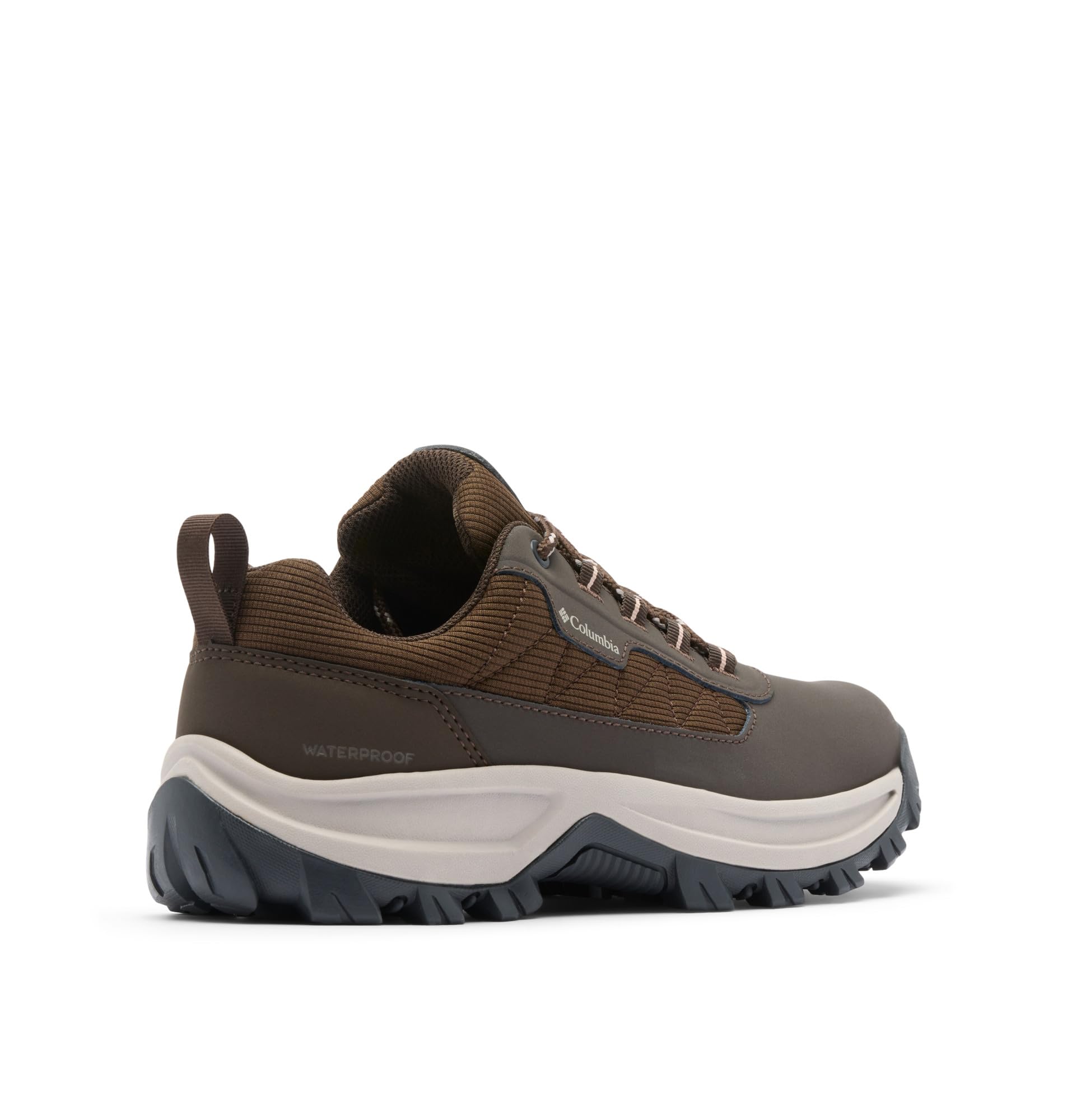 Columbia Women's Transverse Hike Low Waterproof, Cordovan/Blush Rose, 9