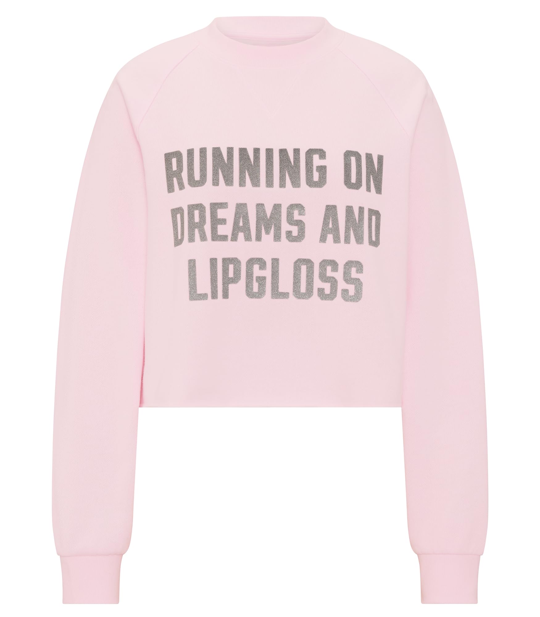 Victoria's Secret PINK | Elle Campus Fleece™ Cropped Crew Sweatshirt, Pink Tulip, M