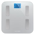 Weight Gurus Digital Body Fat Scale with Large Backlit LCD and Smartphone Tracking (Silver)