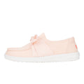 HEYDUDE Wendy Bow Essentials, Womens Shoes, Womens Slip-on Loafers, Comfortable & Light-Weight Pale Pink