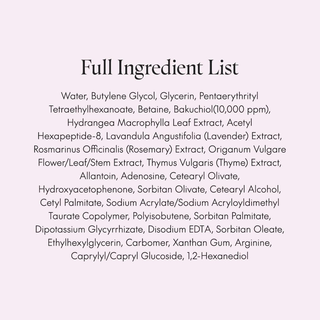 PURITO SEOUL Timeless Bloom Bakuchiol Serum, Korean Jeju Hydrangea, for Sensitive Skin, Ampoule, Fine Line Reduction, Anti Aging Facial Serum for face, K-Beauty, 30ml 1fl.oz